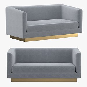 Lobby Sofa P 3D model