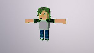Voxel Man model