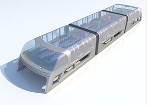 3D concept future bus -