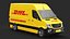 Detaillierte LKW- und Transportersammlung