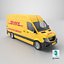 Detaillierte LKW- und Transportersammlung