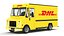 Detaillierte LKW- und Transportersammlung