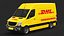 Detaillierte LKW- und Transportersammlung