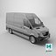 Detaillierte LKW- und Transportersammlung
