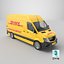 Detaillierte LKW- und Transportersammlung