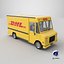 Detaillierte LKW- und Transportersammlung