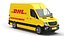 Detaillierte LKW- und Transportersammlung
