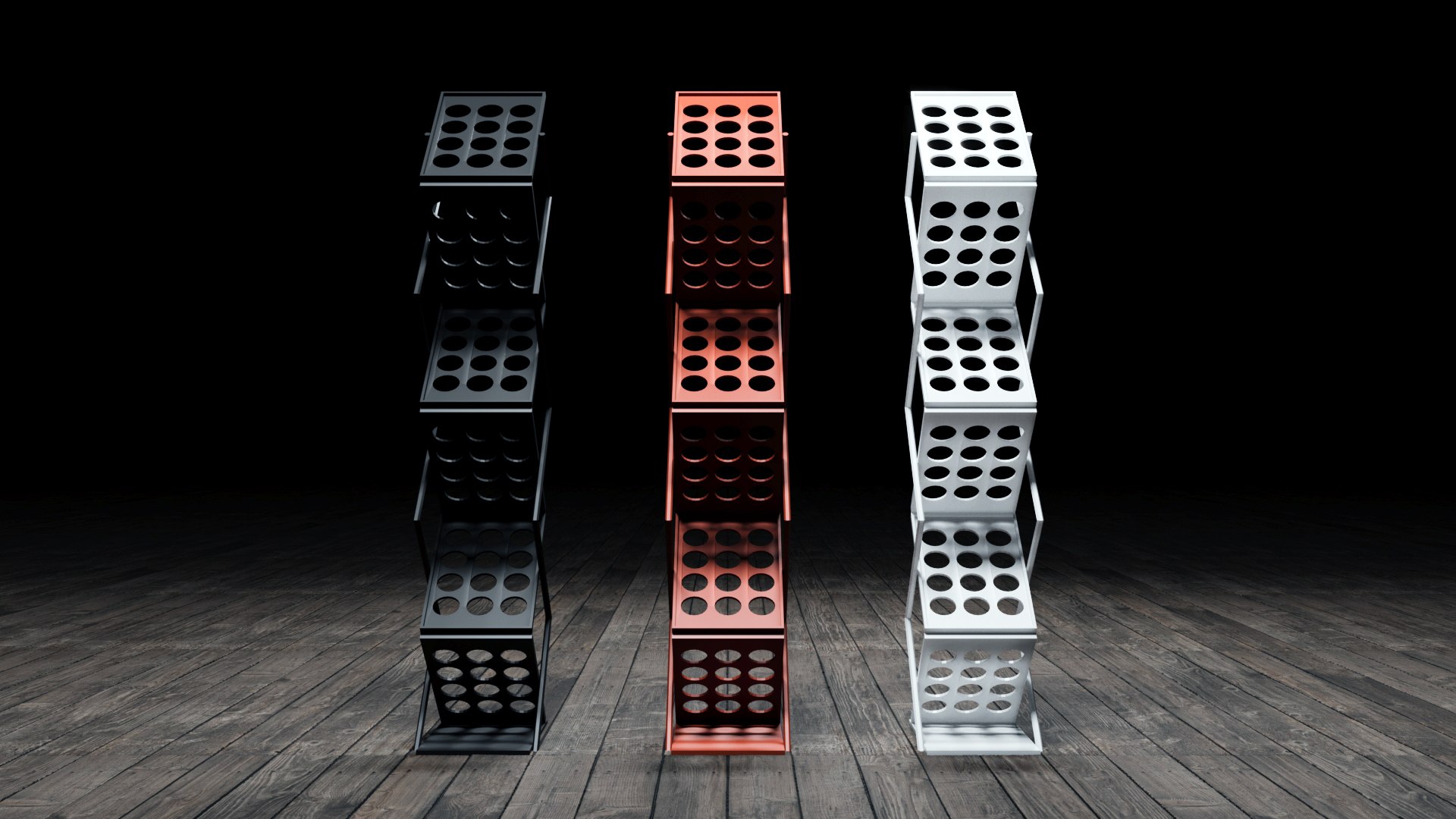 Brochure Stand Low-poly model - TurboSquid 2154784