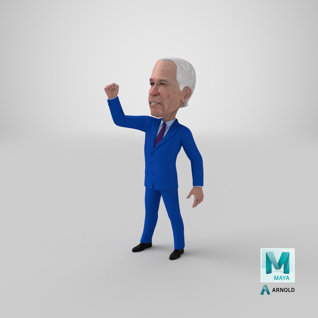 3D Cartoon Joe Biden Fist Up Pose https://p.turbosquid.com/ts-thumb/V3/Q2DUKd/EE/stemcell_maya_arnold_render/png/1673267798/1920x1080/fit_q87/be0e3170a3296420848c926a0bd83fe62ffaabf5/stemcell_maya_arnold_render.jpg