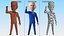 Caricatura, joe biden, puño arriba, pose