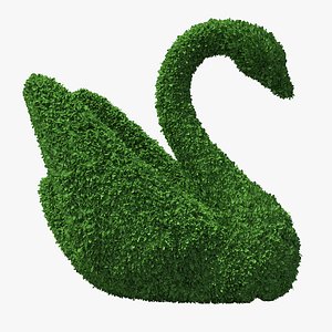 Swan Topiary Sculpture