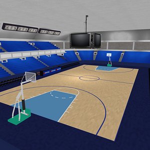 Basketball Arena 3D model