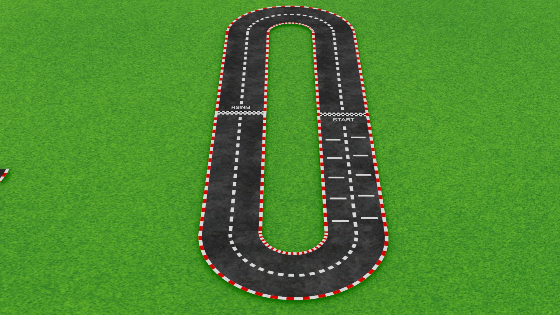 Racetrack - Circuit 3D - TurboSquid 1932975