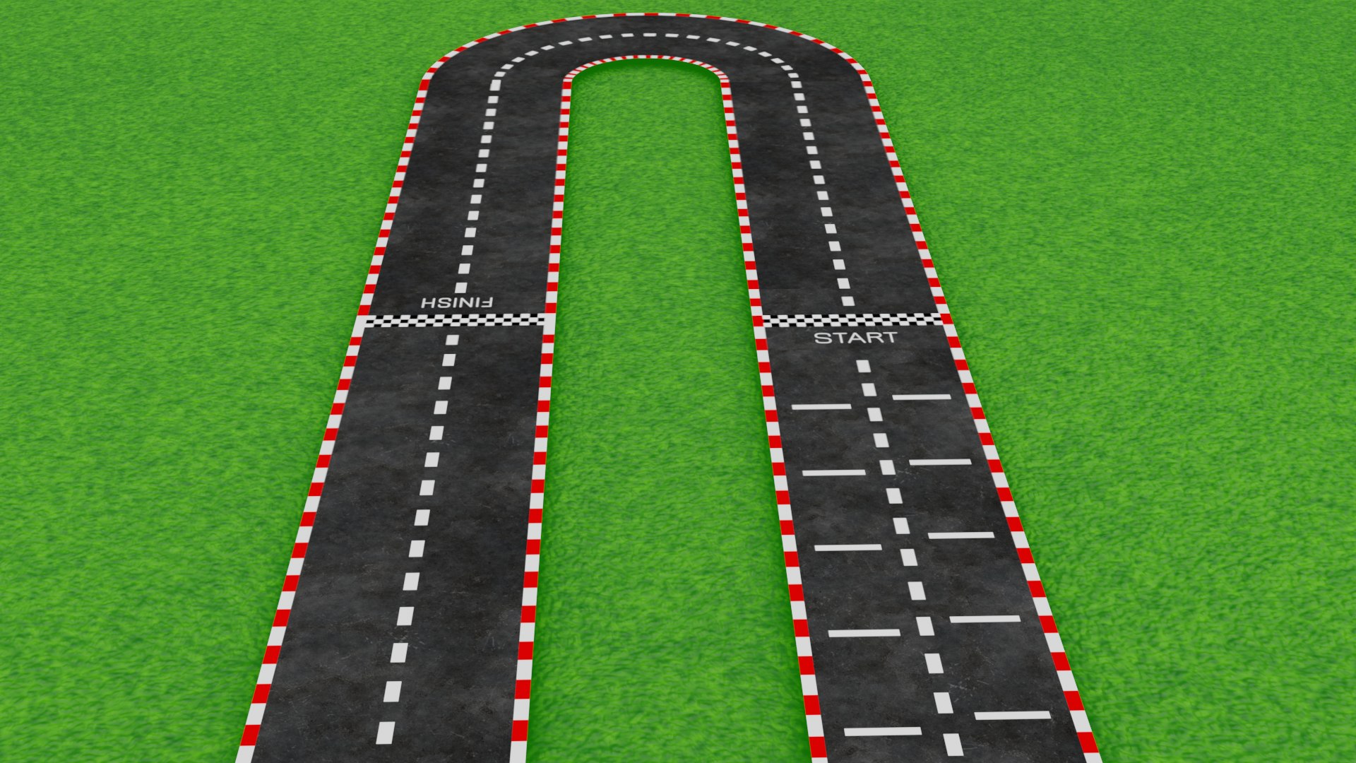 Racetrack - Circuit 3D - TurboSquid 1932975