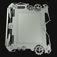 Steampunk mechanical book
