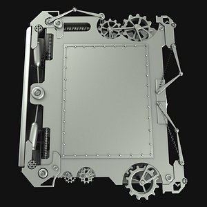 Steampunk mechanical book