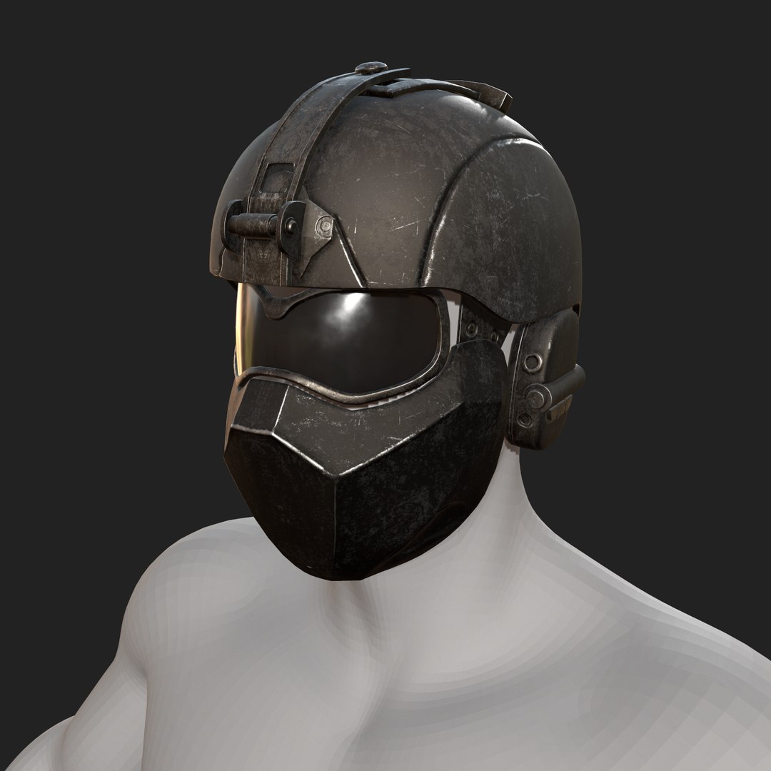 3D model helmet helm - TurboSquid 1507844