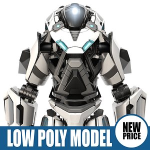 3d model robot bot