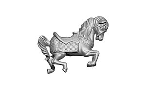 3D horse toy