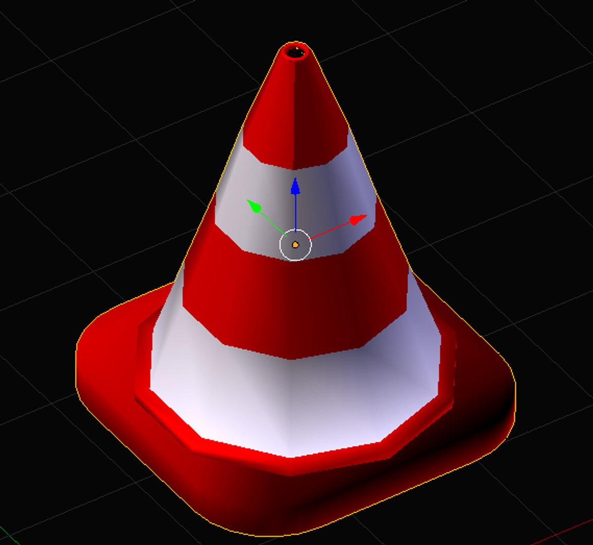 Traffic cone 3D model - TurboSquid 1449549
