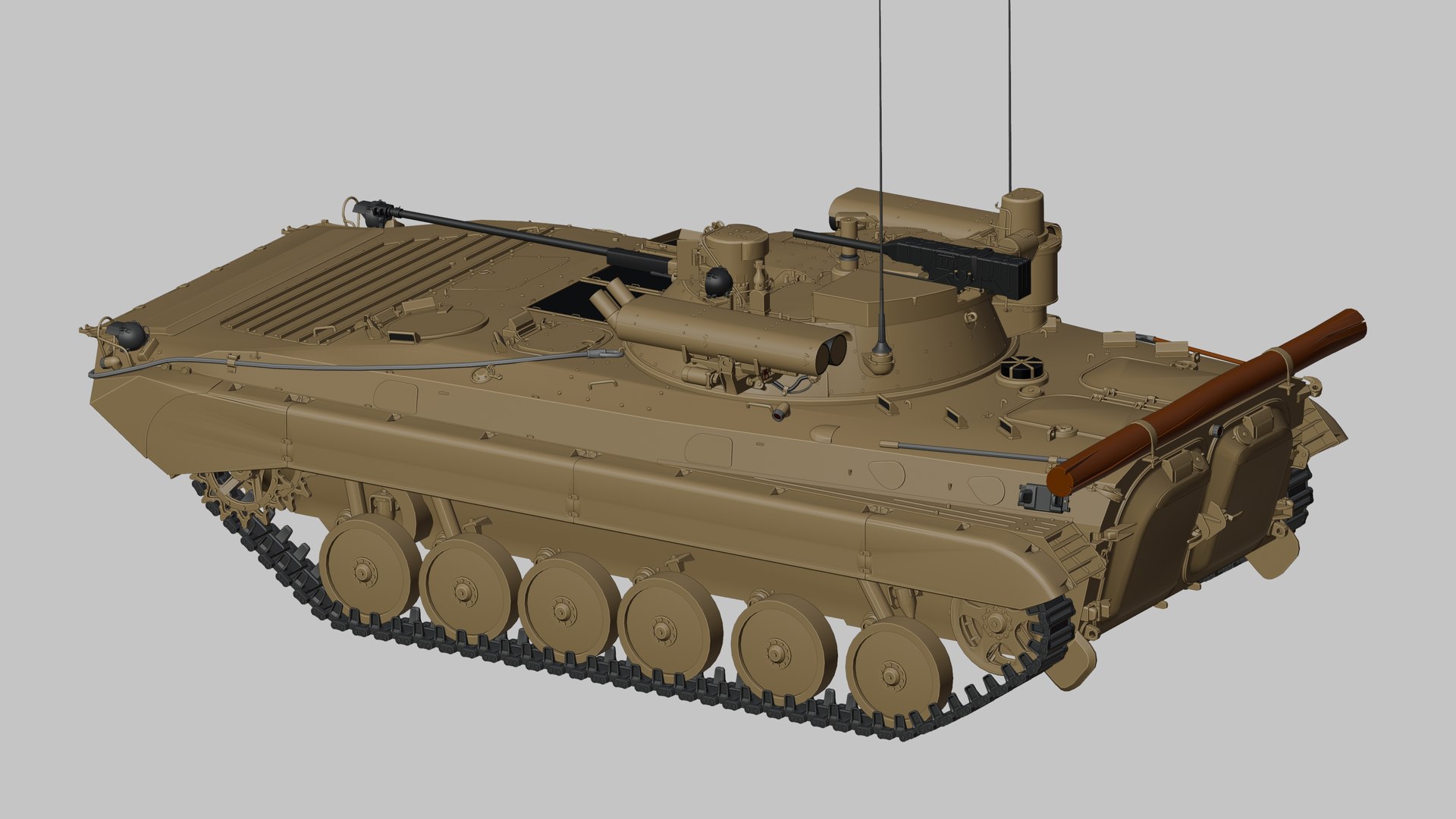 3D Model BMP-2M - TurboSquid 2332200