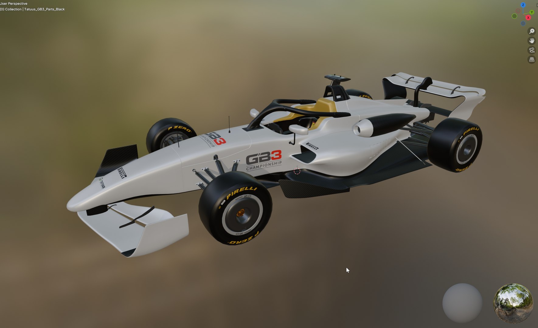 Tatuus GB3 2025 Model - TurboSquid 2350412
