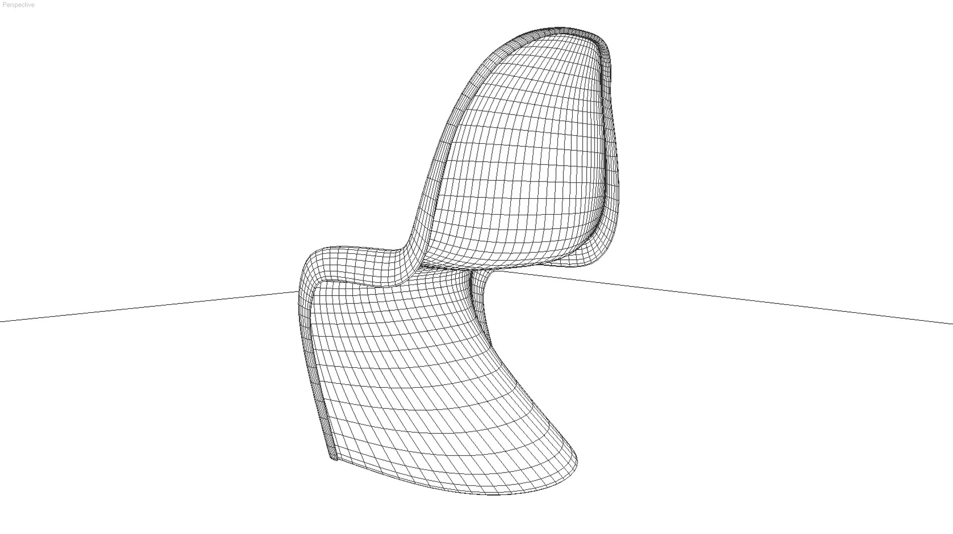 3d panton chair model