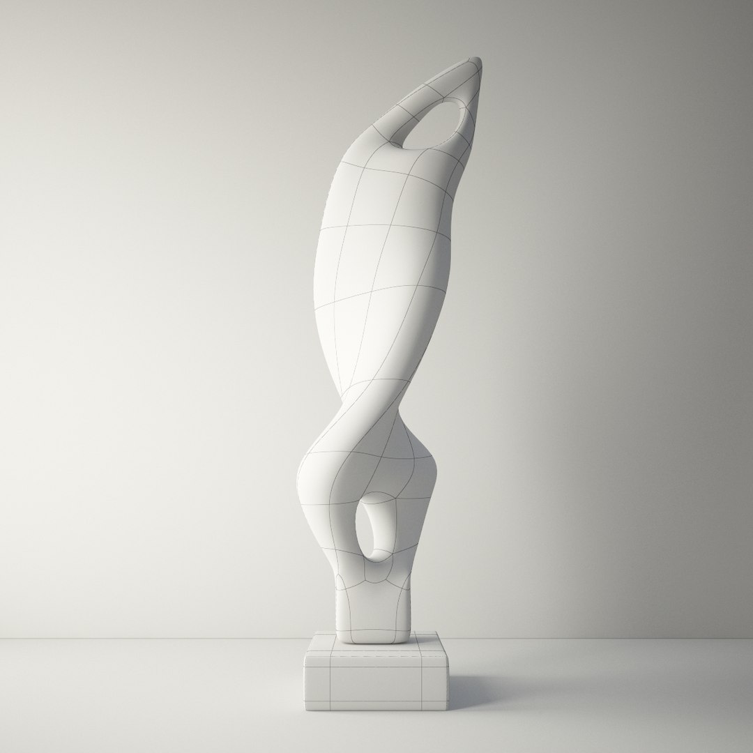 3d Model Custom Public Sculpture