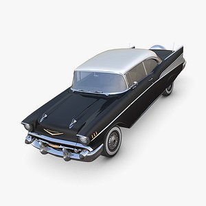 Chevrolet Bel Air 1957 black