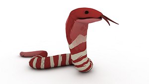 3d Snake 3D model