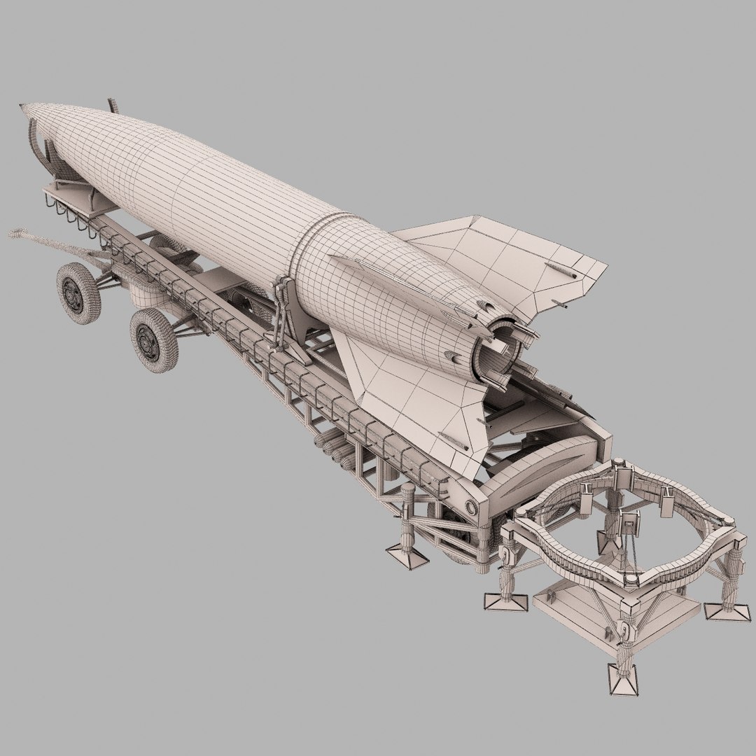 ballistic missile v-2 launcher 3d 3ds https://p.turbosquid.com/ts-thumb/V3/rEwZm2/vfzRGJFj/v2_rocket_launcher_wire_0001/jpg/1417212228/1920x1080/fit_q87/9f5c0aed1cf36d283a55fc0be88b541e4b1fc46c/v2_rocket_launcher_wire_0001.jpg