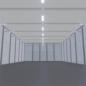 3D SCI-FI ART GALLERY model