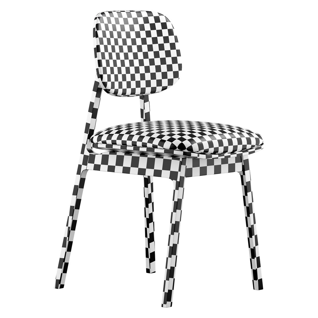 Soon Chair By Collinet 3D Model - TurboSquid 1939100