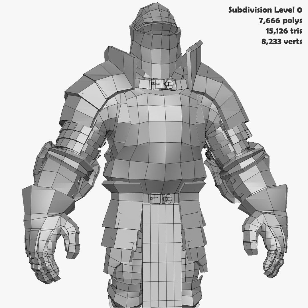 3d sculpt knight k1 series model