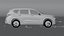 Modello 3D della Hyundai Santa Fe 2019