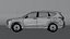 Modello 3D della Hyundai Santa Fe 2019
