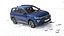 Modello 3D della Hyundai Santa Fe 2019