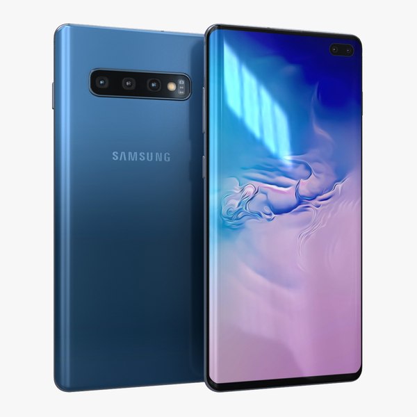 Samsung Galaxy S10 Plus Prisma Blau 3D-Modell - TurboSquid 1399776