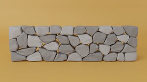 Stone Wall 3D