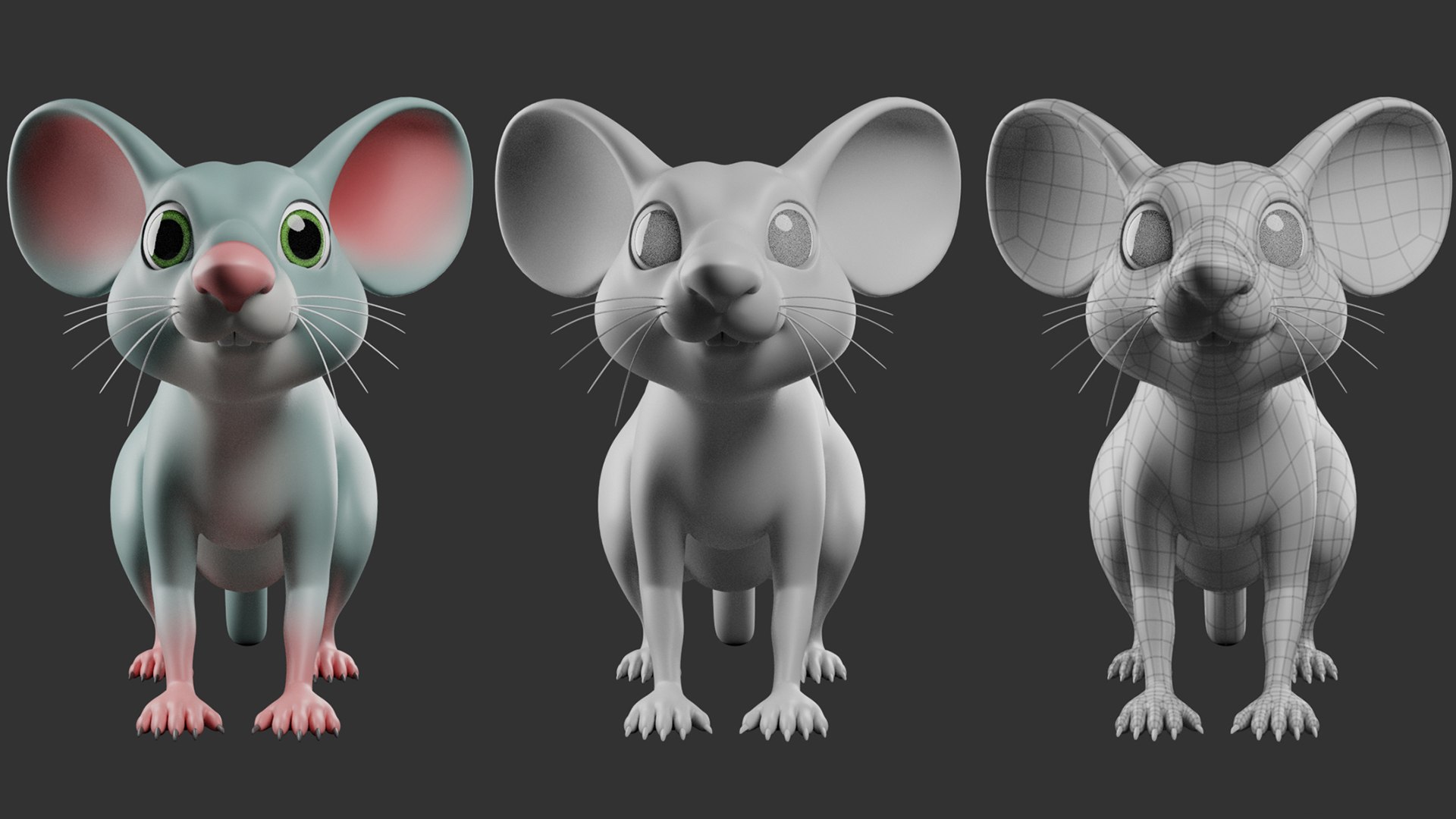 3D Mouse  - Stylize  Cartoon model https://p.turbosquid.com/ts-thumb/V4/9E5rOi/y9/2/jpg/1754664110/1920x1080/fit_q87/83b7a15c0fbd55da060f3a44321f5ec83f81a208/2.jpg