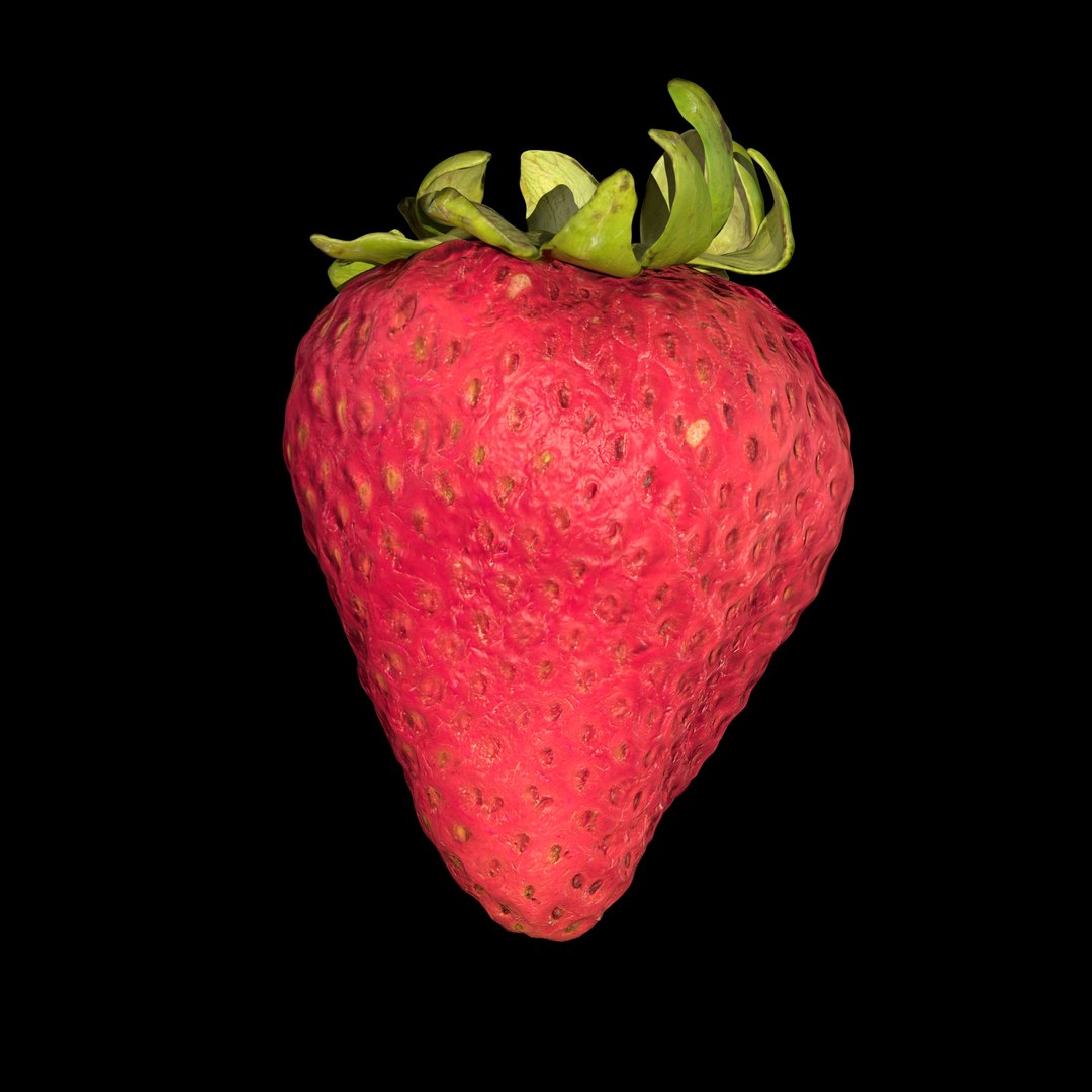 Strawberry berry model - TurboSquid 1463924