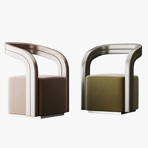 Modern armchair 1 3D model