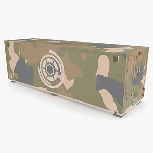3D Military Data Center Container