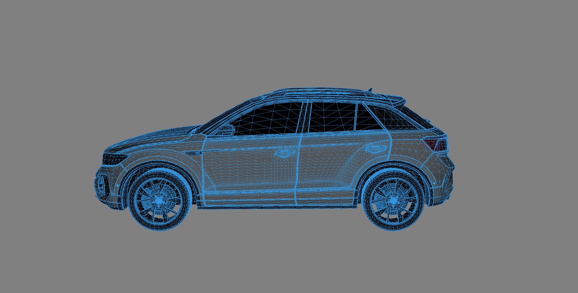 Volkswagen T-Roc R-line 2024 3D Model - TurboSquid 2298348