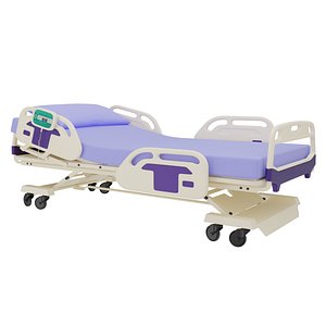3D Hospital Bed model