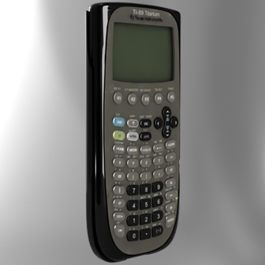 3d ti-89 calculator model