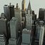 Manhattan District 02 Low Poly