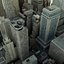 Manhattan District 02 Low Poly
