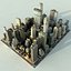 Manhattan District 02 Low Poly