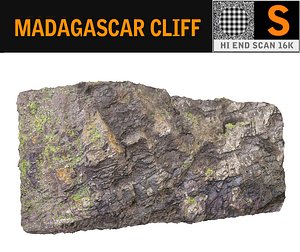 madagascar cliff rock 16k model